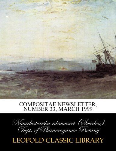 Compositae newsletter, Number 33, March 1999
