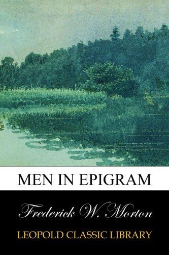 Men in epigram