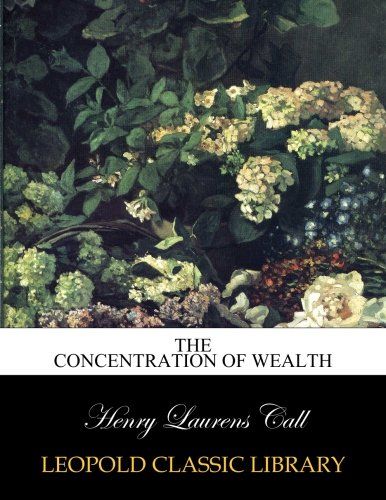 The concentration of wealth