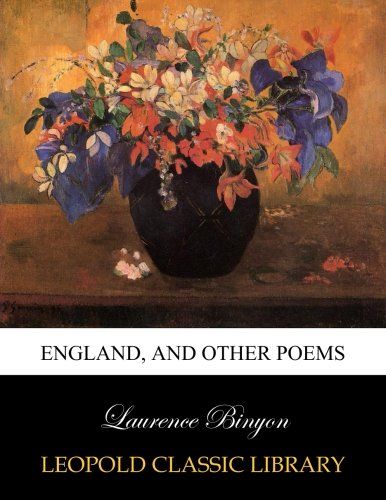 England, and other poems