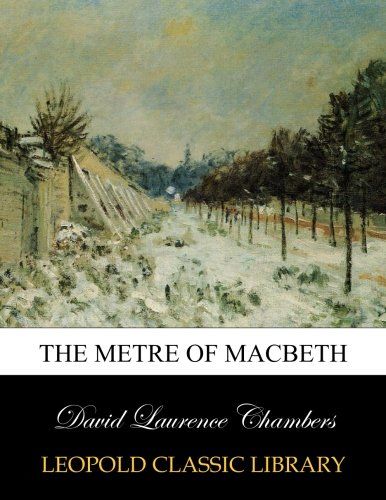 The metre of Macbeth