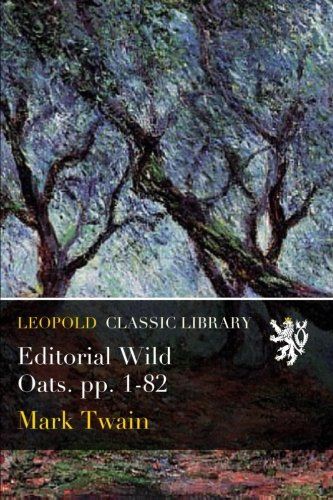 Editorial Wild Oats. pp. 1-82