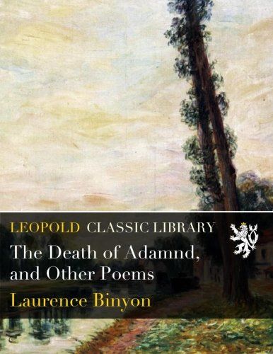 The Death of Adamnd, and Other Poems