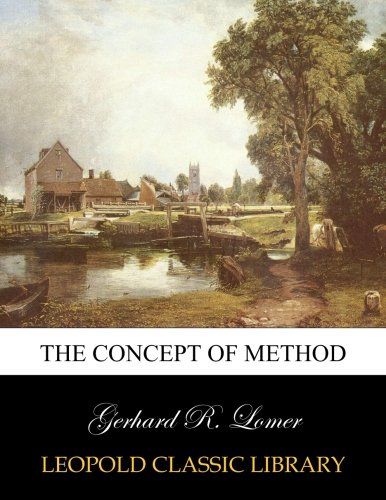 The concept of method