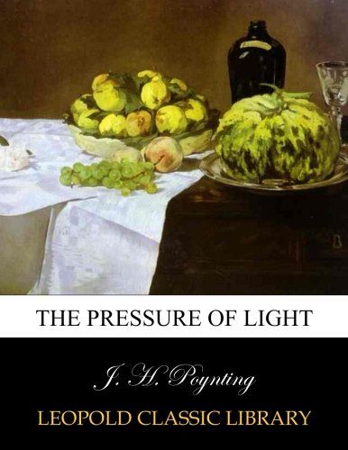 The pressure of light