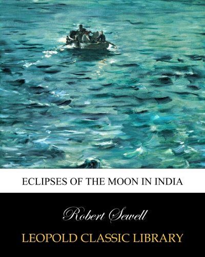 Eclipses of the moon in India