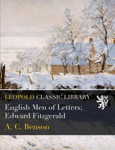 English Men of Letters; Edward Fitzgerald