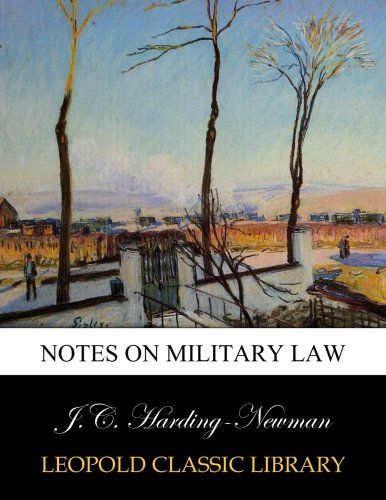 Notes on military law